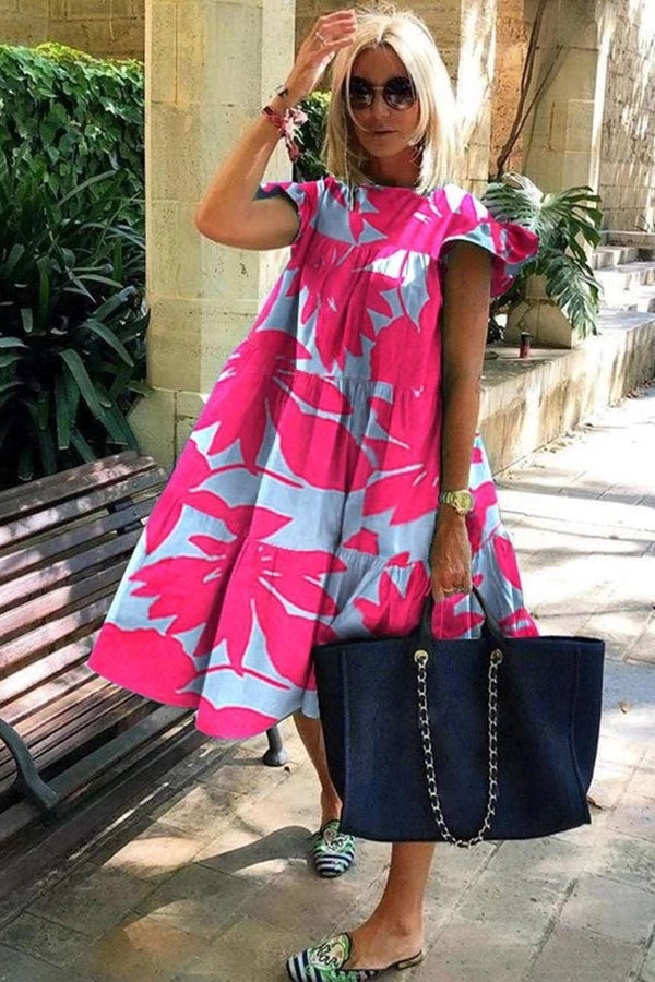 TS | Beautiful flared dress with sweet print