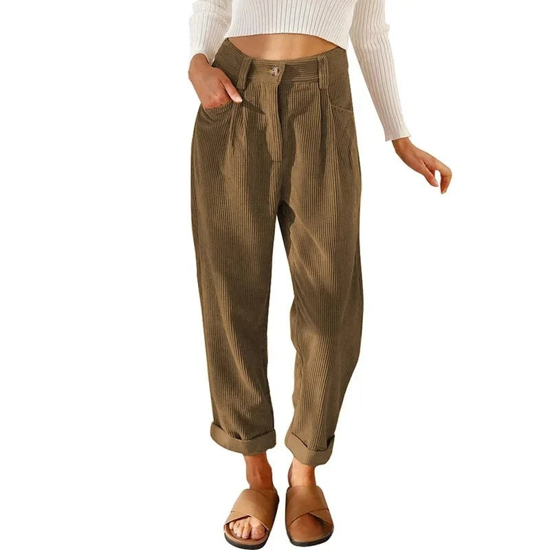 LM | Pants with high waist and wide leg