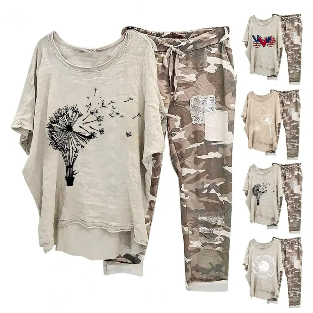 LM | Camouflage patchwork set