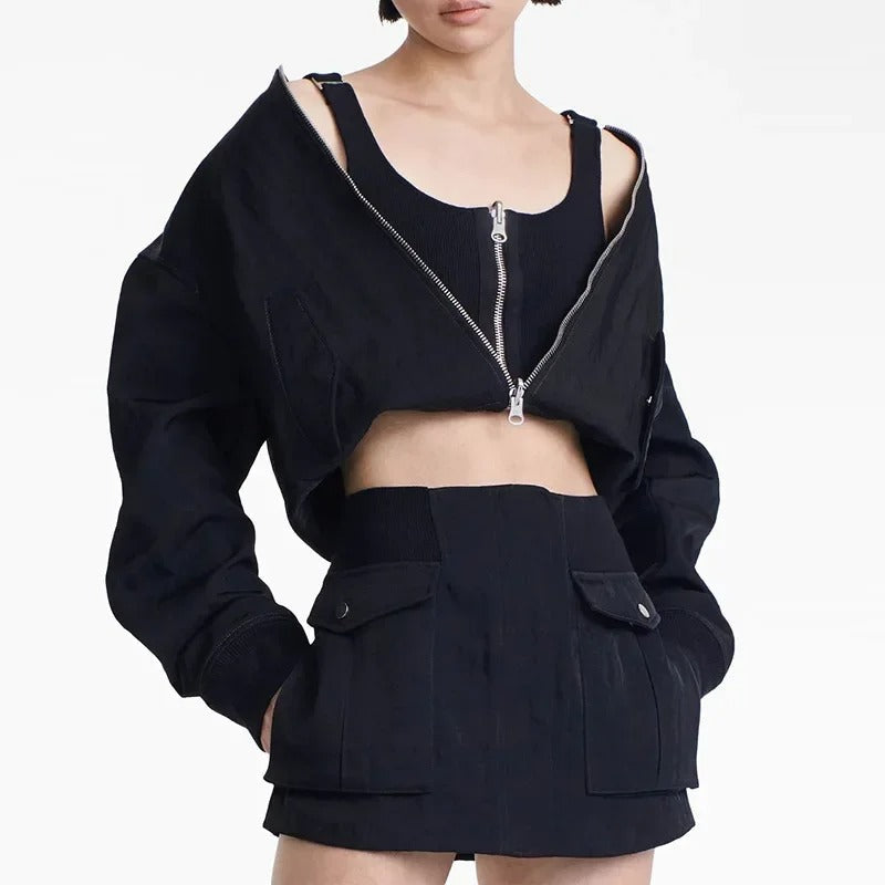 LM | Women's jacket with zipper