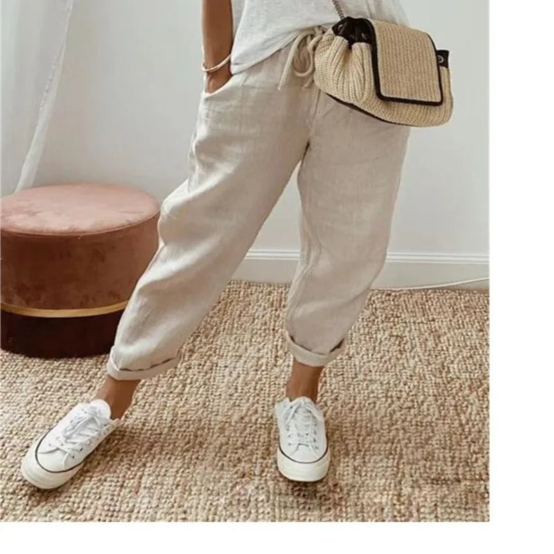 LM | Boho cotton summer pants