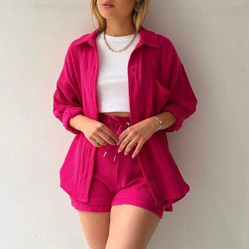 LD Trend - Luchtig shirt en comfortabele broek - perfect voor warme dagen