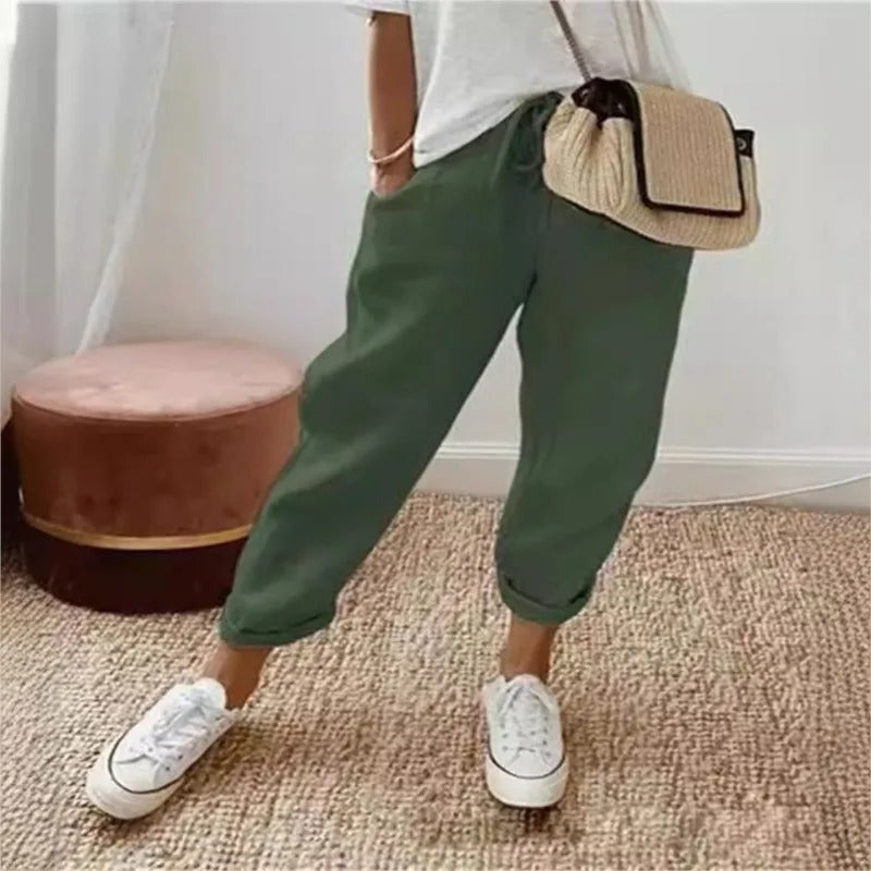 LM | Boho cotton summer pants