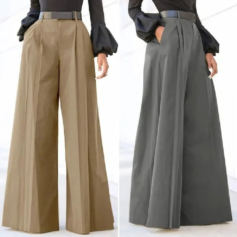 LM | Wide-cut ladies' trousers