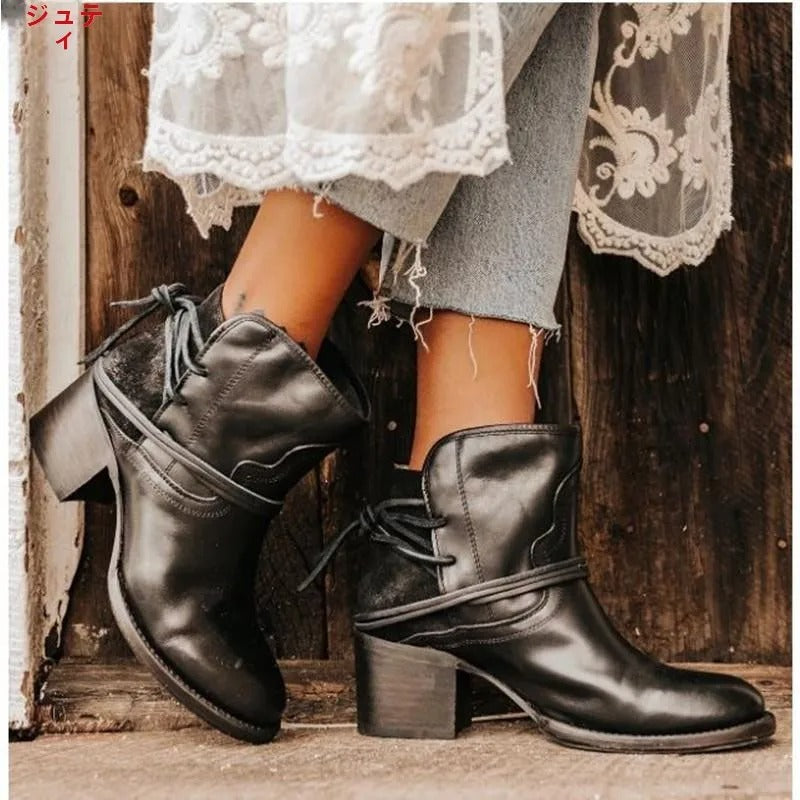 LM | Rustic boho wrap boots
