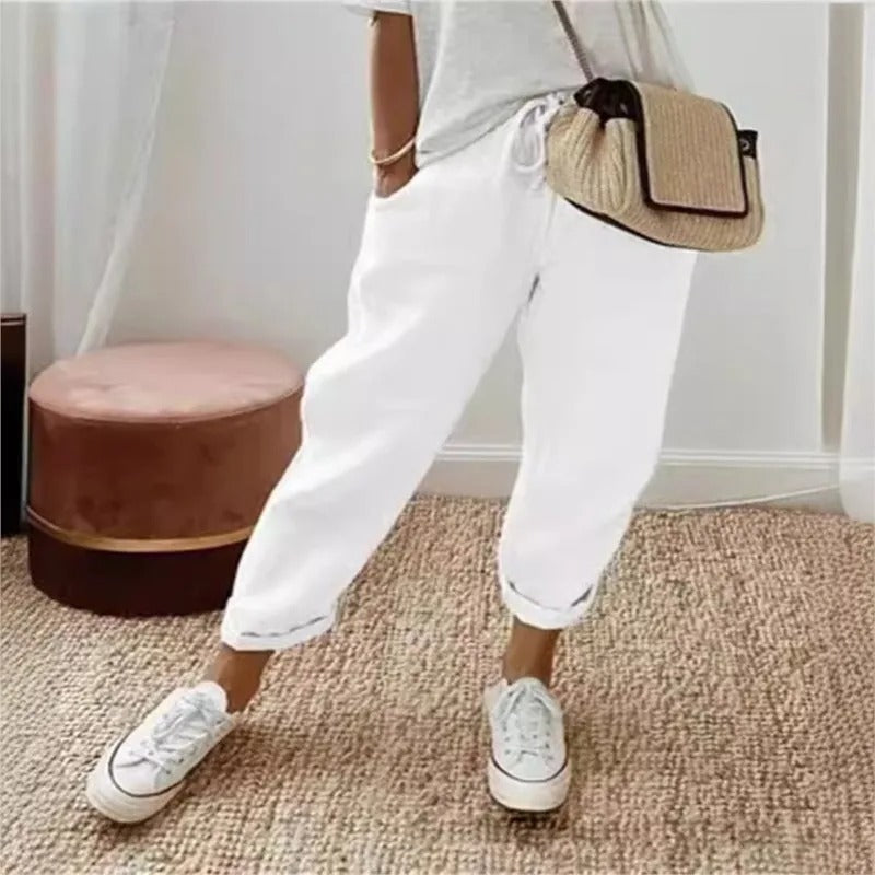LM | Boho cotton summer pants