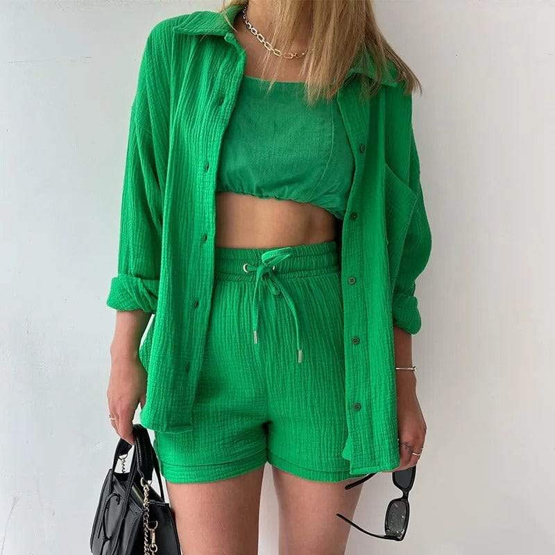 LD Trend - Luchtig shirt en comfortabele broek - perfect voor warme dagen
