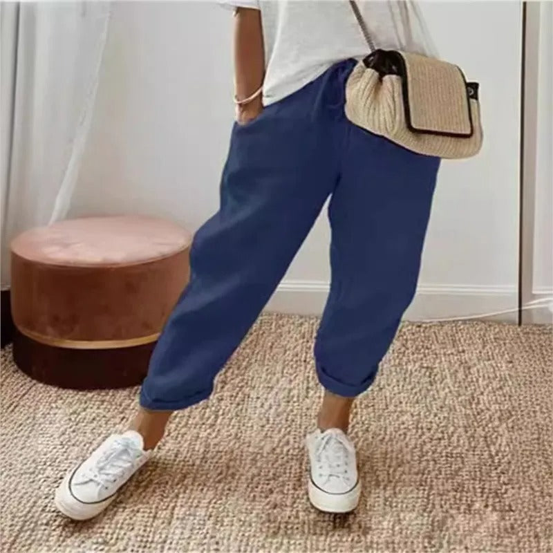 LM | Boho cotton summer pants