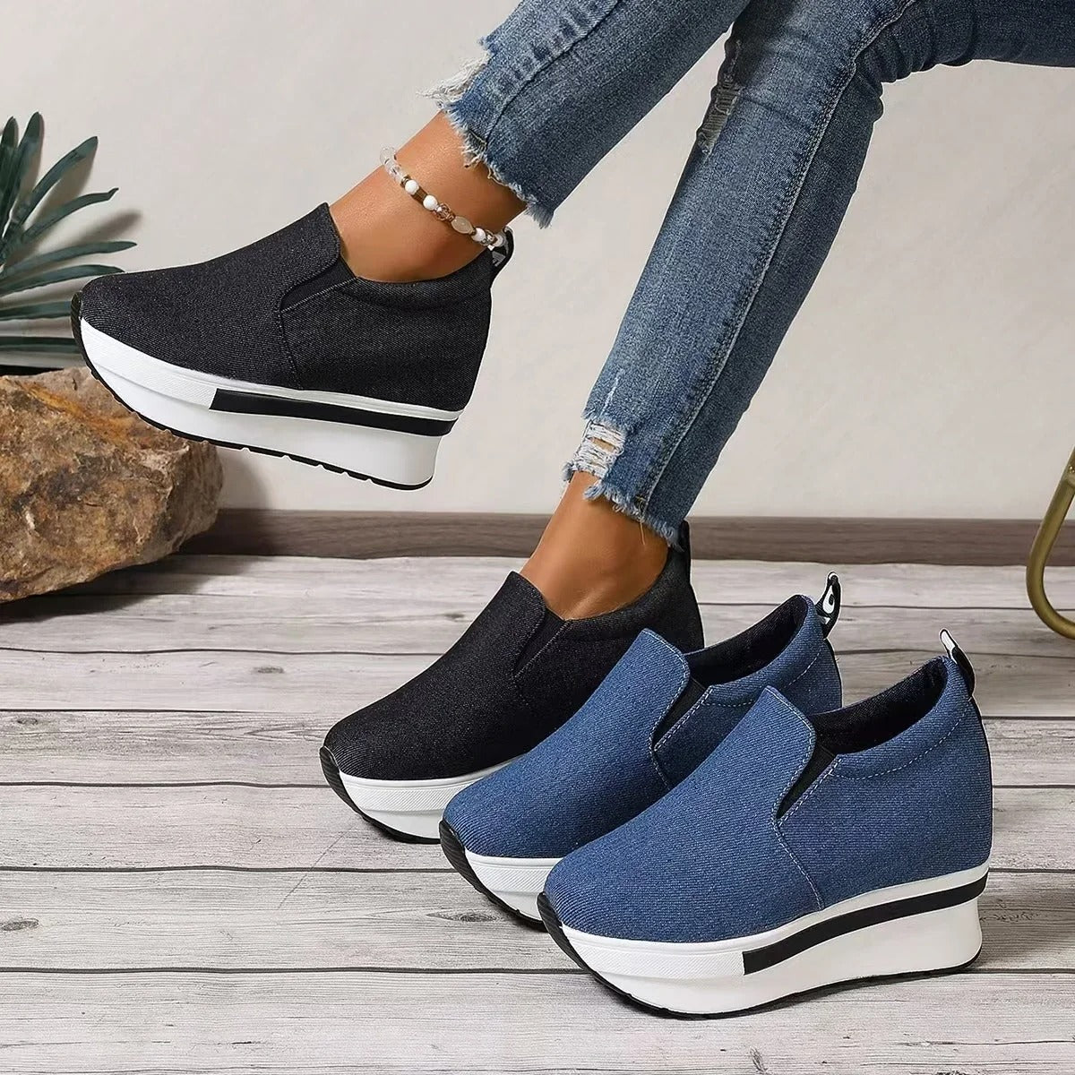 LM | Platform ankle boots