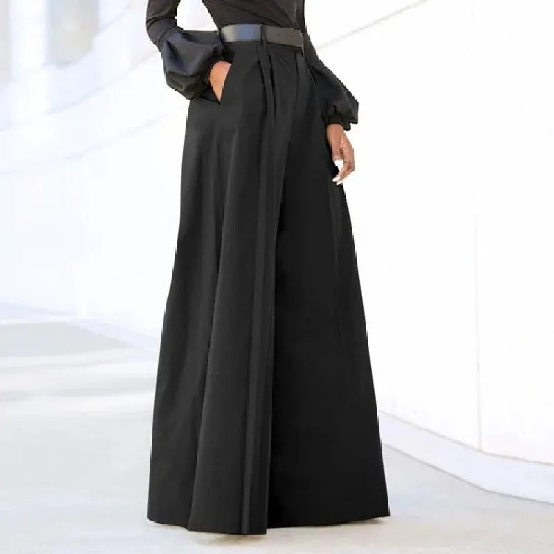 LM | Wide-cut ladies' trousers