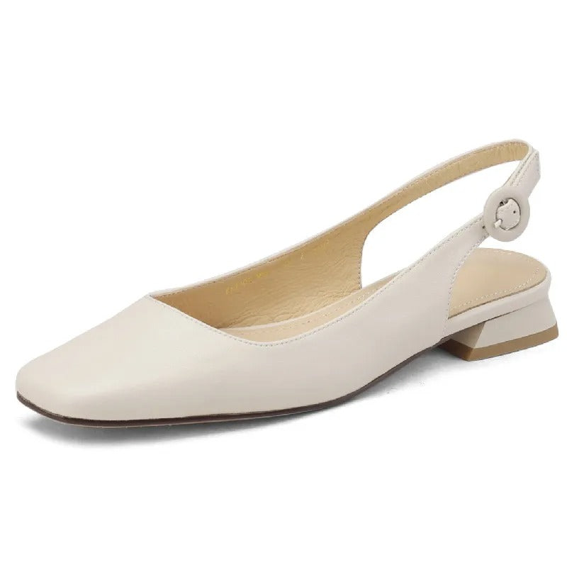 LM | Elegant slingback flats