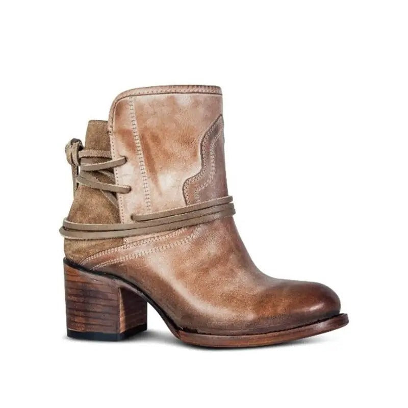 LM | Rustic boho wrap boots