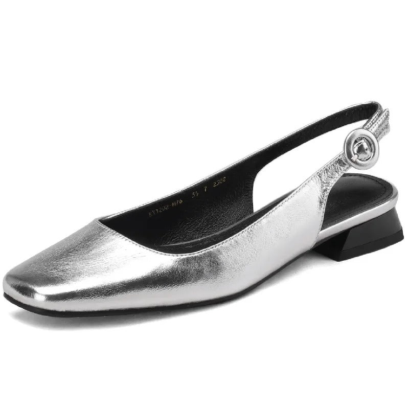 LM | Elegant slingback flats