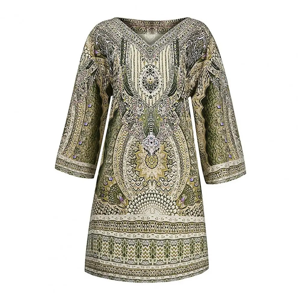 LM | Boho Loose Mini Dress