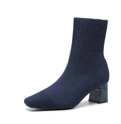 LM | Non-slip knitted boots with rubber sole 2024