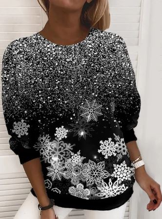LD | Elegant Kerstmis Sweatshirt