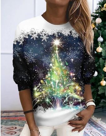 LD | Elegant Kerstmis Sweatshirt