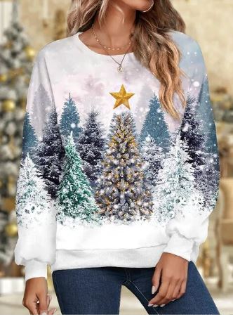 LD | Elegant Kerstmis Sweatshirt
