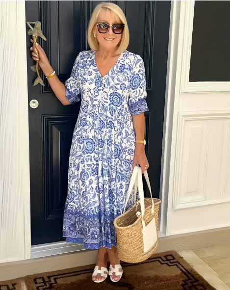 LM | Trendy and elegant summer dress