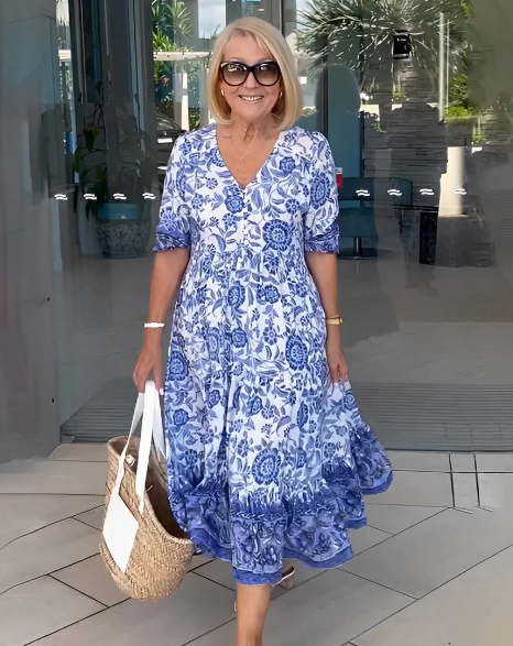 LM | Trendy and elegant summer dress
