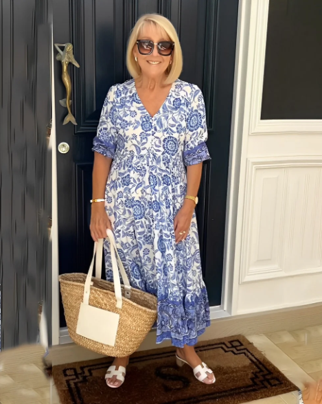 LM | Trendy and elegant summer dress