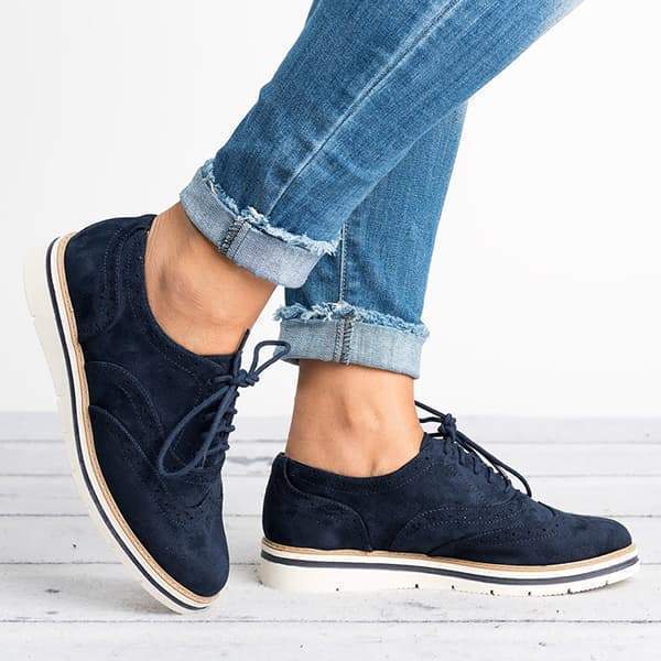 TS | Stylish Oxford brogue shoes