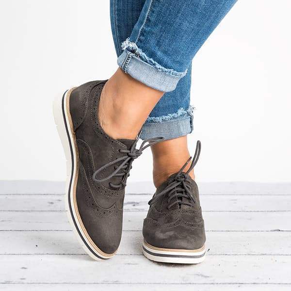 TS | Stylish Oxford brogue shoes