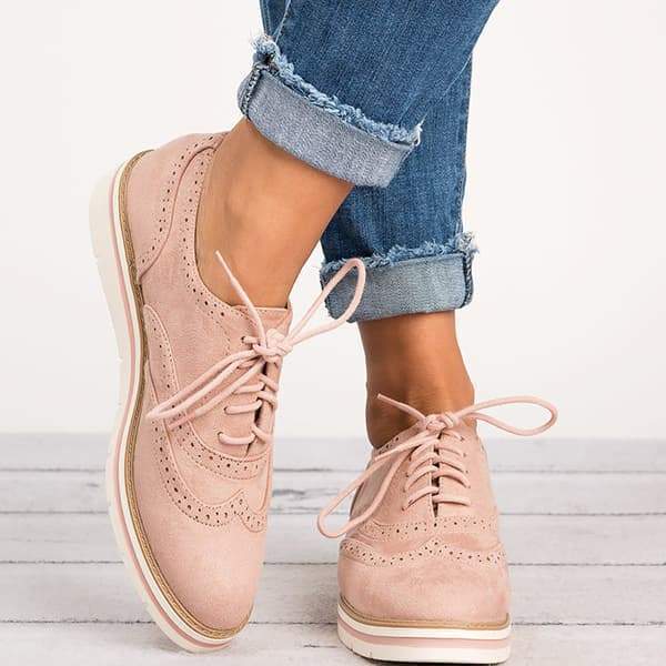 TS | Stylish Oxford brogue shoes