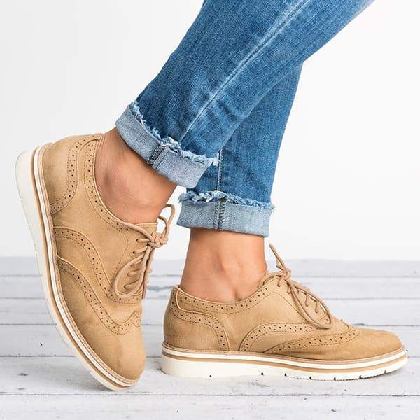 TS | Stylish Oxford brogue shoes