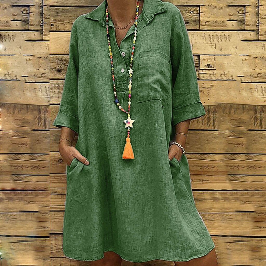 LM | Casual blouse dress
