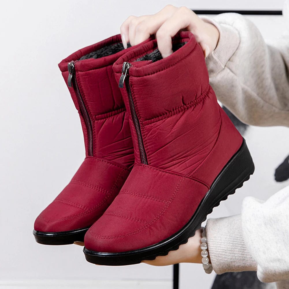 LM | Women's winter boots with fur lining