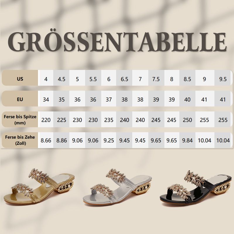 LD | Vrouwen Hakken Glimmende Sandalen