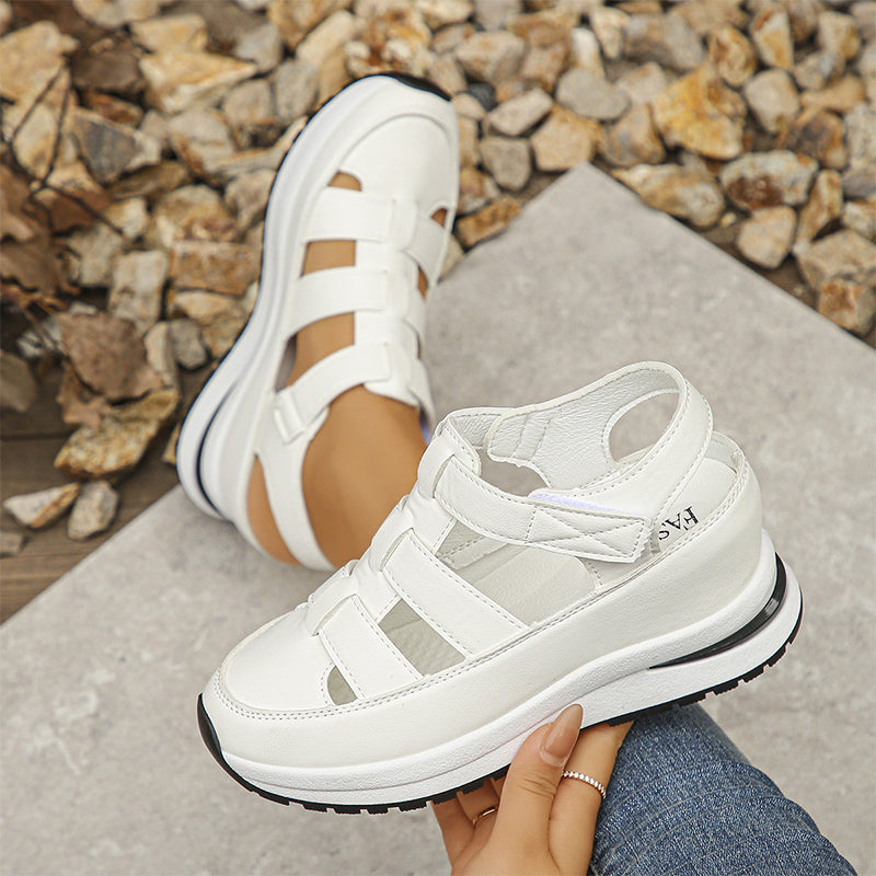 LD | sandalen met gesloten teen