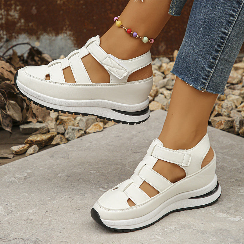 LD | sandalen met gesloten teen