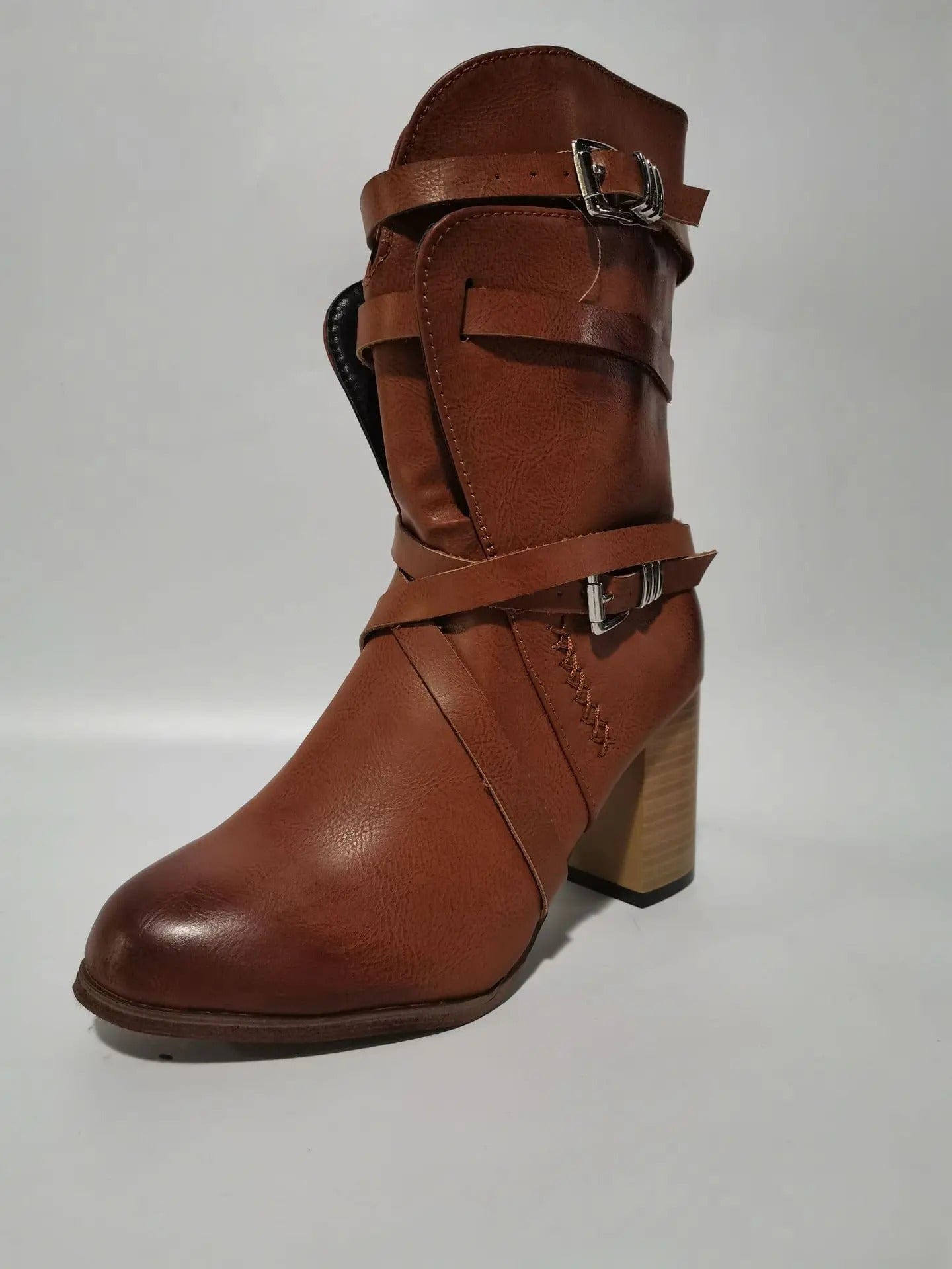 LM | Platform boots up to the middle of the calf