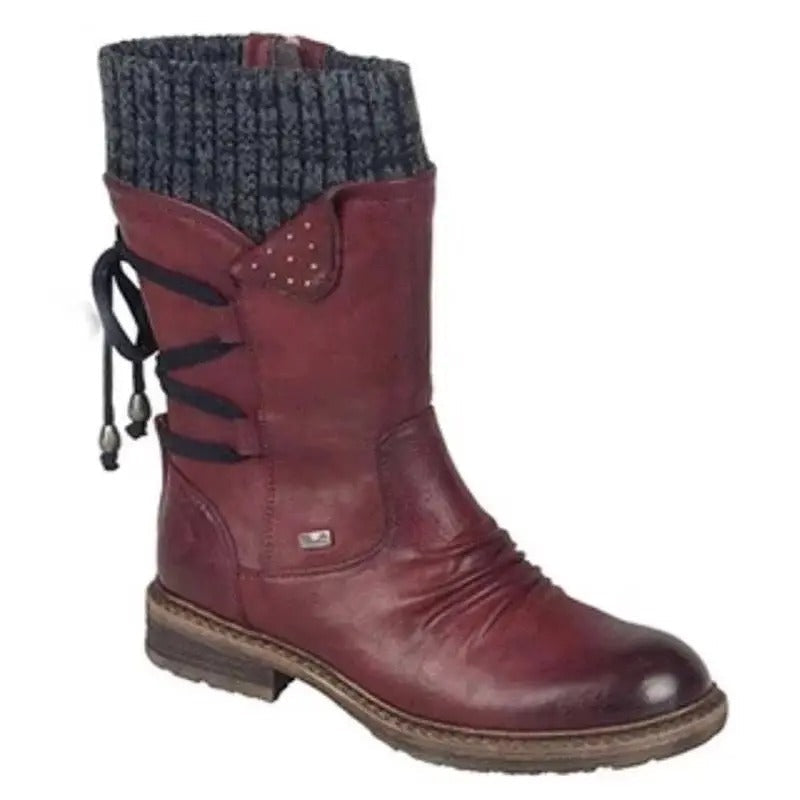 LM | Orthopaedic boots with flat heel