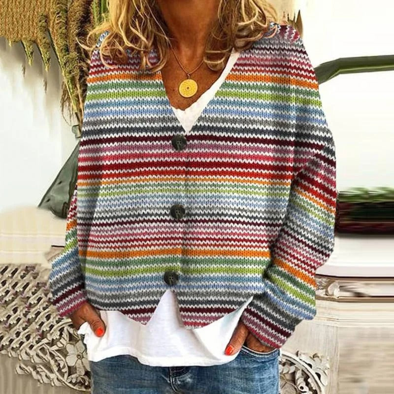 LM | Boho patchwork cardigan with flowers