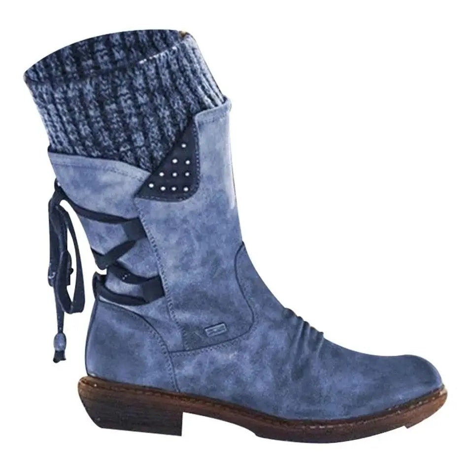 LM | Orthopaedic boots with flat heel