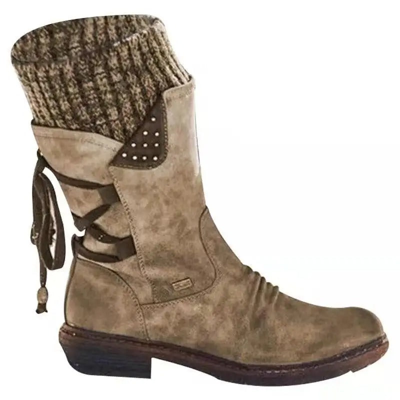 LM | Orthopaedic boots with flat heel
