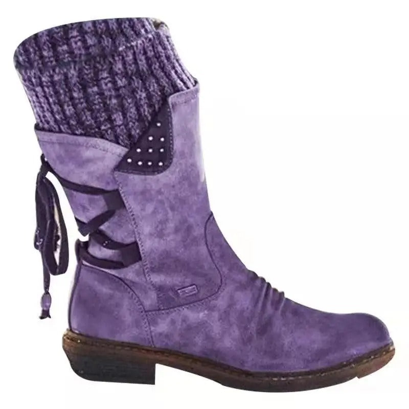 LM | Orthopaedic boots with flat heel