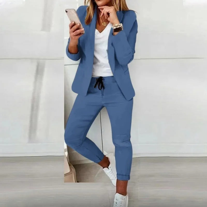 LM | Two-piece blazer suit set