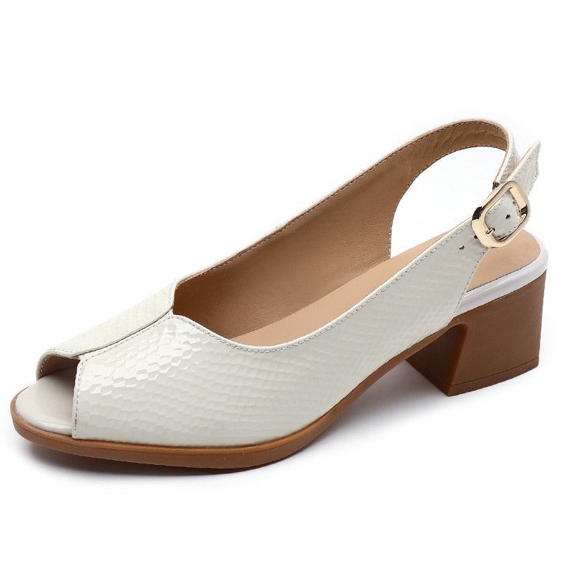 LD | Lederen sandalen voor dames