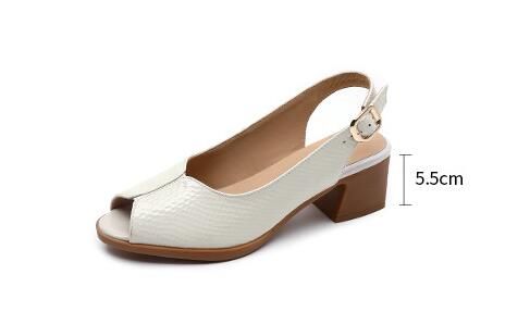 LD | Lederen sandalen voor dames