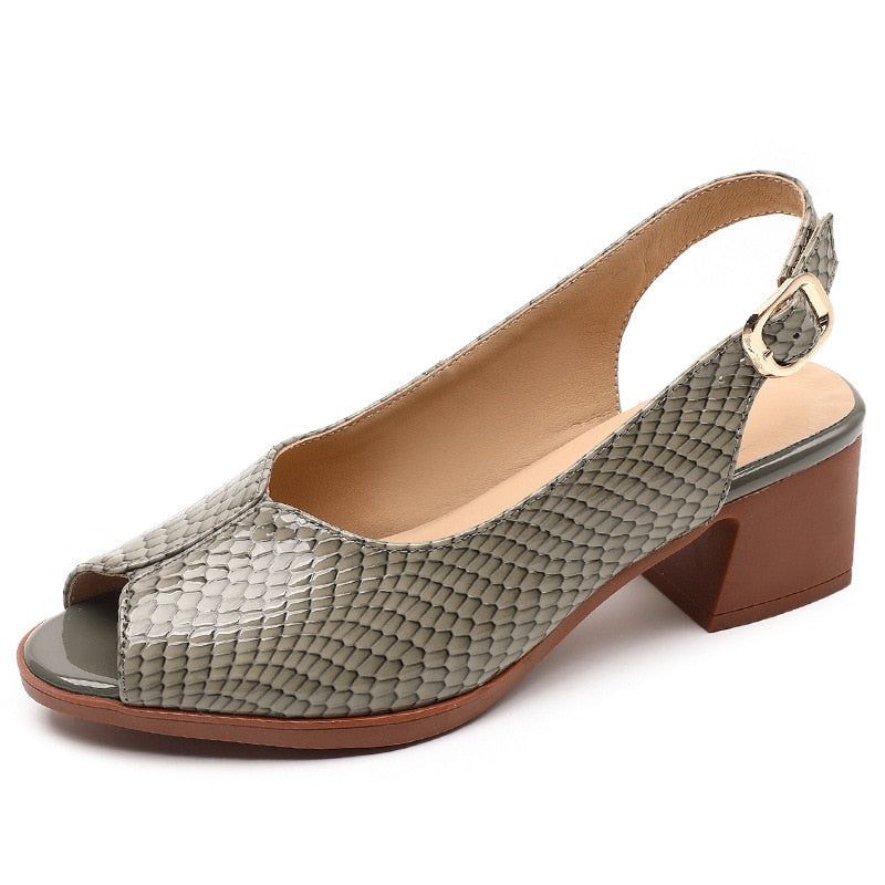 LD | Lederen sandalen voor dames