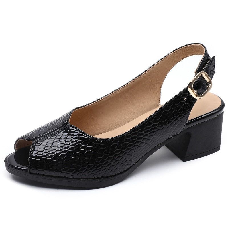 LD | Lederen sandalen voor dames