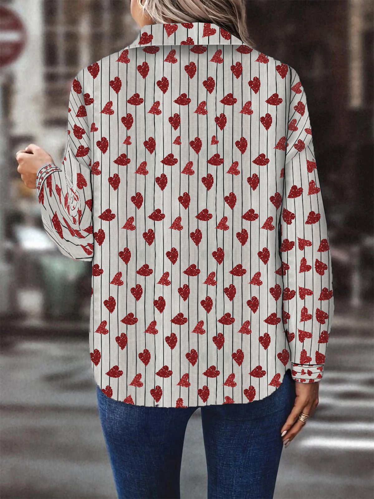 LD | Chique, loszittende winterblouse