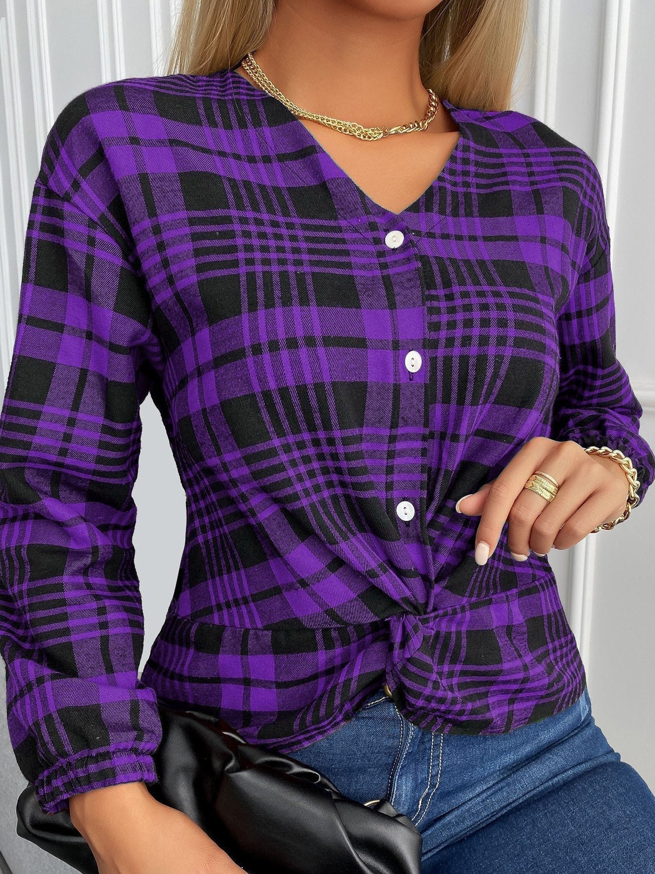 LD | Casual en modieuze winter blouse