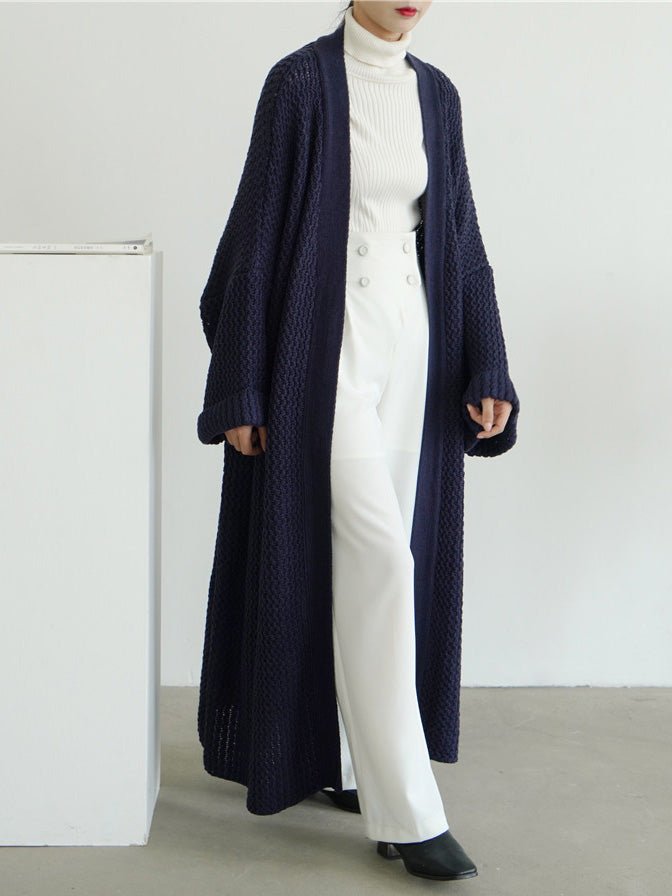 LM | Modern and fashionable winter cardigan