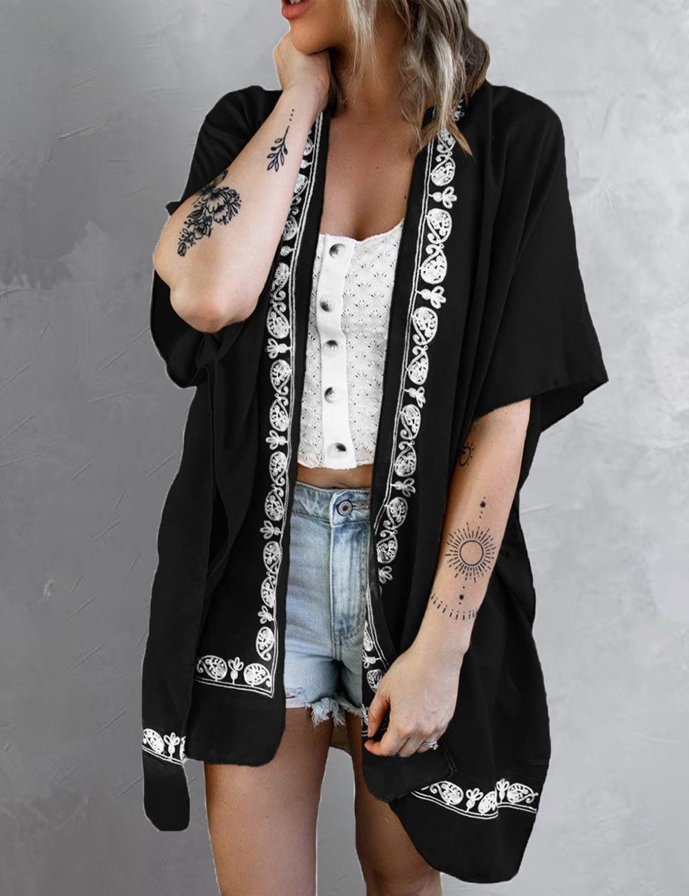LM | Fashionable and minimalist cardigan