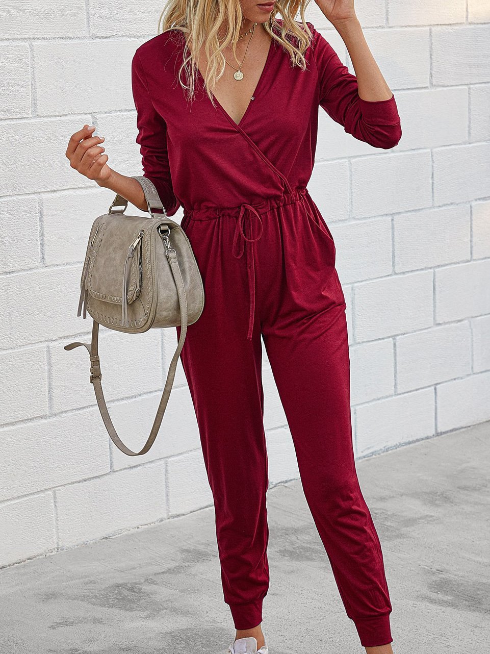 LM | Stylish and elegant winter jumpsuit